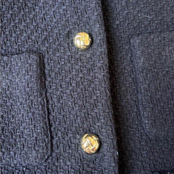 Mango Black Blazer with Gold Buttons - Picture 3 of 4